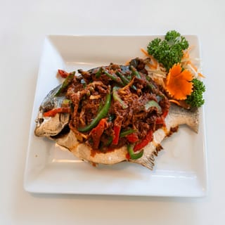 Fish with Thai Herbal Sauce