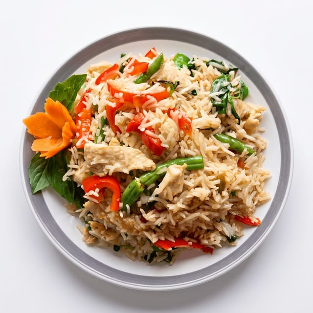 Basil Fried Rice.